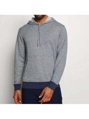 Patagonia Blue Stripe Trail Harbor Pullover Hoody Kangaroo Pocket XXL 52620